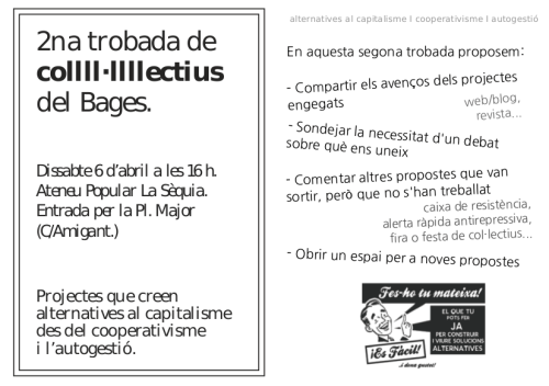 2a trobada collectius