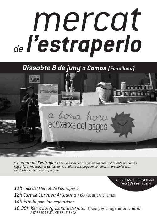 Mercat de l'Estraperlo el 8 de juny a Camps