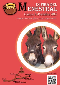 Programa menestral davant