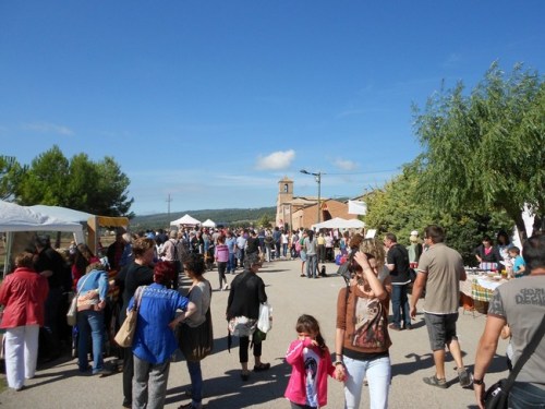 Fira del Menestral i Mercat de l'Estraperlo l'any passat a Camps